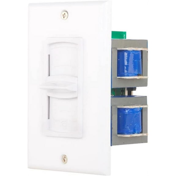 Pyle In Wall Home Audio Smart Speakers Stereo Controller Selector Switch Pod Box WHITE/BLUE