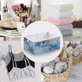thumbnail image 4 of Foldable Fabric Storage Bin Home Cubes Clothing Organizer Bins Large Collapsible Box Basket for Home Organizer Blue Butterflies Flying, 4 of 7