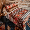 thumbnail image 5 of Paseo Road Multicolor Aztec-Inspired Cotton Quilts, Queen - Reversible, 5 of 10