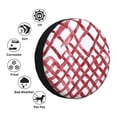 thumbnail image 5 of Multi-Size Car Tire Dust Cover Sunscreen, Corrosion, Dust And Water Keep Spare Tires Clean Crimson Moroccan Trellis Hand-Drawn Sketch_2 14 Inch, 5 of 8