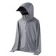 thumbnail image 2 of pstuiky hombres de manga larga, Chaqueta protectora de verano con capucha y protector solar de manga larga para hombre, ideal para deportes al aire libre y secado rápido. top de hombre l, 2 of 6