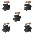 thumbnail image 2 of Transemion Wood Tags Portable Lightweight Durable New-style Unique Design Long Service Life Handicrafts Mini Blackboard Pendant Type 2 5Set, 2 of 6