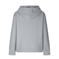 thumbnail image 4 of Bovemsi Sweatshirt for Women Womens Hoodies Casual Long Sleeve Pullover Tops Loose Hooded With Pocket Comfort Hoodie, 4 of 5