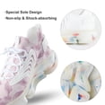 thumbnail image 7 of Pencil Drawings, Flowers, Leaves, Powder Walking Shoes for Men Woman Lightweight Tennis Fashion Elastic Sports Shoes Cushion Basketball Shoes, 7 of 7