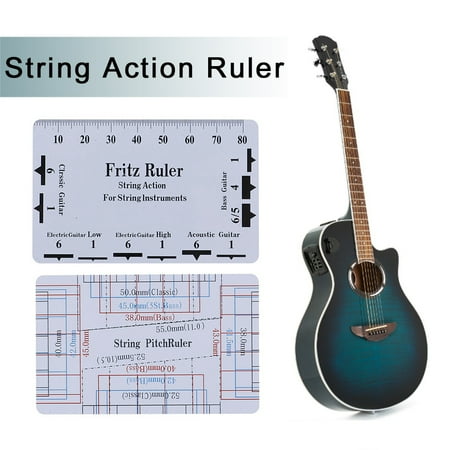 string pitch ruler string action gauge ruler baroque