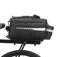 thumbnail image 2 of Alforja de bicicleta Bolsa térmica para maletero con aislamiento impermeable, bolsa para asiento trasero de bicicleta para ciclismo, bolsa para almacenamiento de equipaje, bolsa para alforjas para bic, 2 of 7
