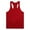 Red, variant on Men's Slim Fit Sleeveless Shirts Crewneck Graphic Tank Tops Casual Workout Muscle Tee Lightweight Athletic Gym Tanks