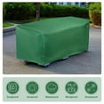 thumbnail image 4 of Uxcell Sac de Rangement pour Table Pliante, Sac de Rangement Robuste et Imperméable pour Chaise Pliante à Gravité Zéro Vert 75"L x 26"W x 35"T, 4 of 7