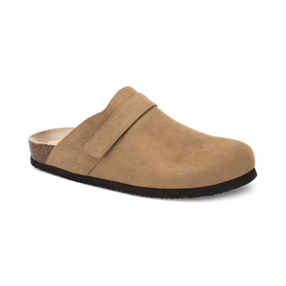 Sun Stone Mens Kade Clog Slippers Tan 10M