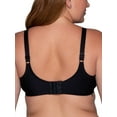 thumbnail image 3 of Vanity Fair Womens Beauty Back Full Figure Wirefree Bra, 44C, Midnight Black, 3 of 4