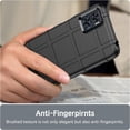thumbnail image 5 of Durable Sturdy Phone Case for Motorola Moto E22, Heavy Duty Shockproof Slim Rugged Phone Case Bumper Rugged Cover for Motorola Moto E22i/E22 HD Black, 5 of 7