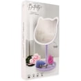 thumbnail image 1 of Puurrfect Mirror Gifts, Cute Cat Ears Shape Mirrors Makeup with LED Lights Touch Control (Violet) Purple. Smart Touch., 1 of 2