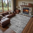 thumbnail image 1 of x Area Rug Living Room Rugs - Washable Neutral Modern Abstract Soft Thin Large Rug Indoor Floor No Slip Rug Carpet for Bedroom Under Dining Table Home Office Decor -, 1 of 9