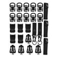 thumbnail image 2 of 25 piezas de accesorios tácticos shamjiam Clips de accesorios Molle, 2 of 8