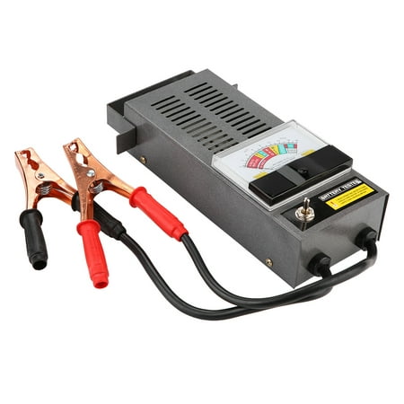 HERCHR Load Battery Tester, 6V 12V Car Digital Battery Tester Load Volt Charging System Tester Analyzer Diagnostic Tool, Battery
