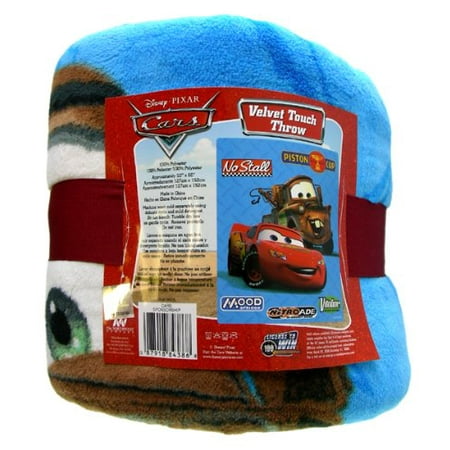 Disney Pixar Cars Plush Throw Blanket - Walmart.com