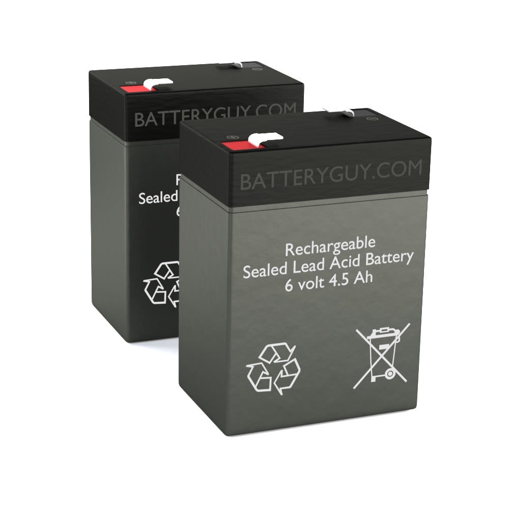 6v 4.5Ah Rechargeable Sealed Lead Acid (Rechargeable SLA) Battery Set