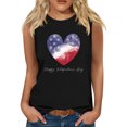 thumbnail image 1 of LSLJS Womens Tank Tops Independence Day Graphic Tank Tops Summer Casual Loose Tanks Music Vacation Tank, Womens Tank Tops, 1 of 4
