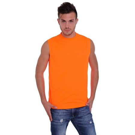 - Men's Mesh Dri Fit Light Weight Sleeveless Shirt Workout Gym Made in the USA