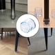 thumbnail image 3 of Clear Table Chair Legs Cap Feet Silicone Pad Covers Floor Protector Set, 3 of 5