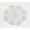 White, variant on Fennco Styles Handmade 3D Flowers Crochet Lace Cotton Round Doilies - 4-pack (6", White)