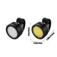 thumbnail image 3 of Tgbvmt Bike Light Front Rear Set 24 COB LED 100 Lumens High Visibility Multi-Mode Waterproof Snap Installation Compact for Night Cycling Outdoor Riding Bicycle Safety Lighting Accessories, 3 of 9