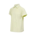 thumbnail image 2 of MV Sport 25143 Mood & Vibe Laguna Terry Polo-Matcha - MTC-M, 2 of 3