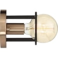 thumbnail image 6 of Nuvo 60w G25 Chassis Wall 1-Light 120v Copper Brushed Brass Matte Black finish, 6 of 10