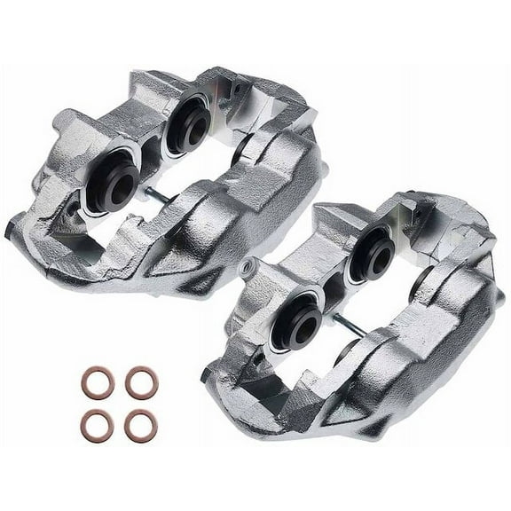 Brake Caliper Set - Compatible with 1965 - 1982 Chevy Corvette 1966 1967 1968 1969 1970 1971 1972 1973 1974 1975 1976 1977 1978 1979 1980 1981