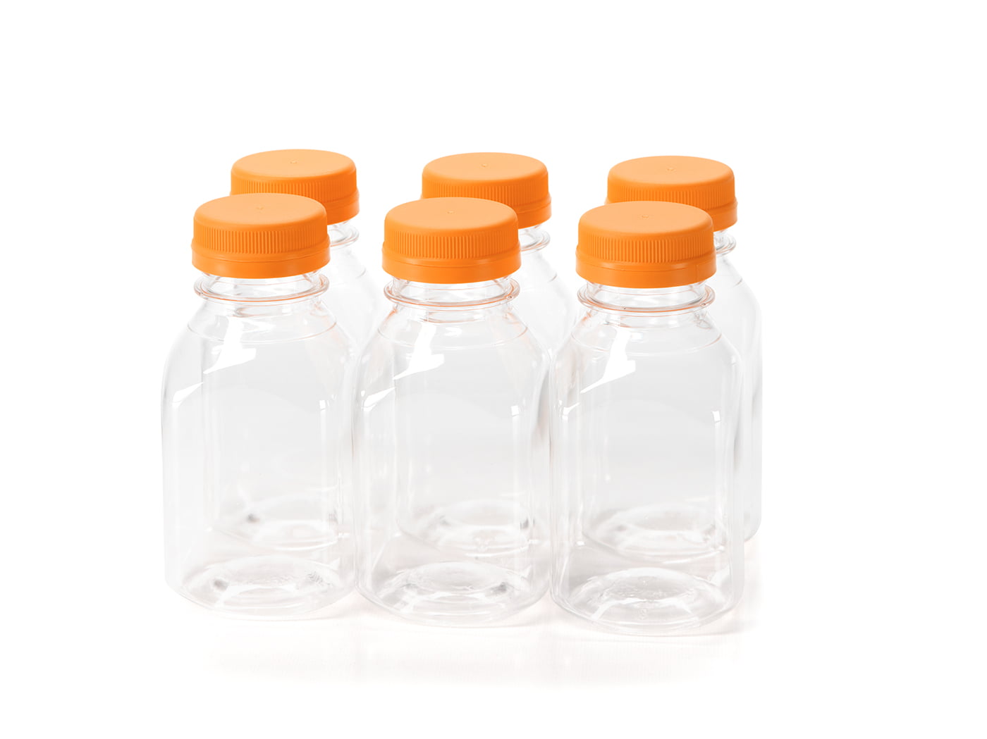 JuneHeart 8 OZ Juice Bottles, 12 Pack Glass Bottles with Lids, Shot Bottles  with Caps - Leak Proof, …See more JuneHeart 8 OZ Juice Bottles, 12 Pack