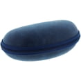 thumbnail image 2 of Extra Large Zip Up Eyeglass Case For Men & Women, Fits 2 Pairs Of Glasses, Navy, 2 of 8