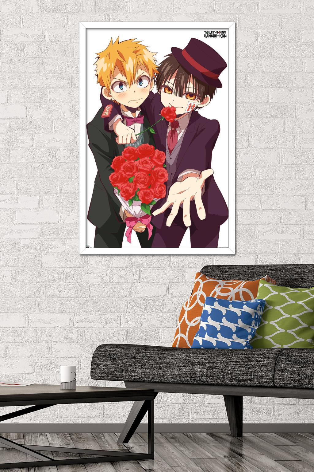 Toilet-Bound Hanako-Kun - Flowers Wall Poster, 14.725