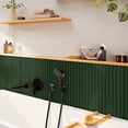 thumbnail image 5 of DEWOO 10-Sheet Upgraded Thick Peel and Stick Kitchen Backsplash Tiles,Waterproof Premium Self-Adhesive Wall Tile Stick on Backsplash for Kitchen,Bathroom and Fireplace(Green,12"×12"), 5 of 13