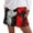 Red, variant on Women's Graphic Printed Loose Fit Beach Shorts Elastic Waist with Pockets Casual Summer Vacation Bottoms
