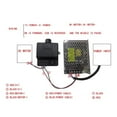 thumbnail image 6 of DC 12V 24V DIY Reciprocating Swing Motor Actuator Speed Adjustable Angle 35/60/90 Degrees With Power Supply And Speed Regulator ,Easy to Use, 6 of 6