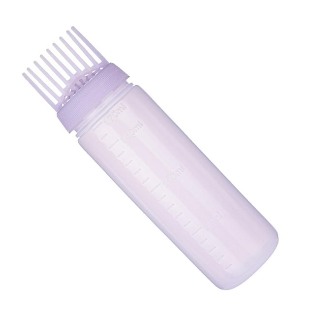 Comb Applicator Bottle Empty Hair Coloring Dyeing