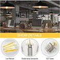 thumbnail image 3 of E27 Led Bulb, Edison Led Bulb St64 4w Vintage Edison Bulb Retro Decorative Light Nostalgic Antique Led Bulb Warm White, 3 of 3