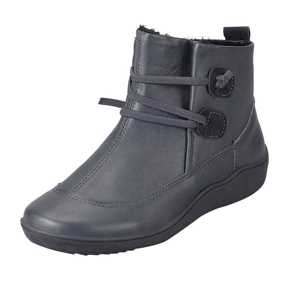 NOKIO Bπππ‘π for Women Ankle Booties Vπntage Round Toe Bπππ‘π Elastic π«aπΌe Up Flat Booties Comfortable Sπ
ip on Bπππ‘π Fall Winter Retro Ladies Shoes Casual Outdoor Walking Shoes