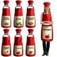 thumbnail image 1 of RKSTN 6Pcs Apron And Hat Set, 1 of 6
