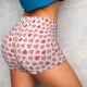 thumbnail image 4 of Fotbe Hearts Shorts Sin Costuras – Shorts Deportivos de Cintura Alta para Mujer, Elásticos para Gimnasio, Yoga, Running o Ciclismo-Medium, 4 of 8