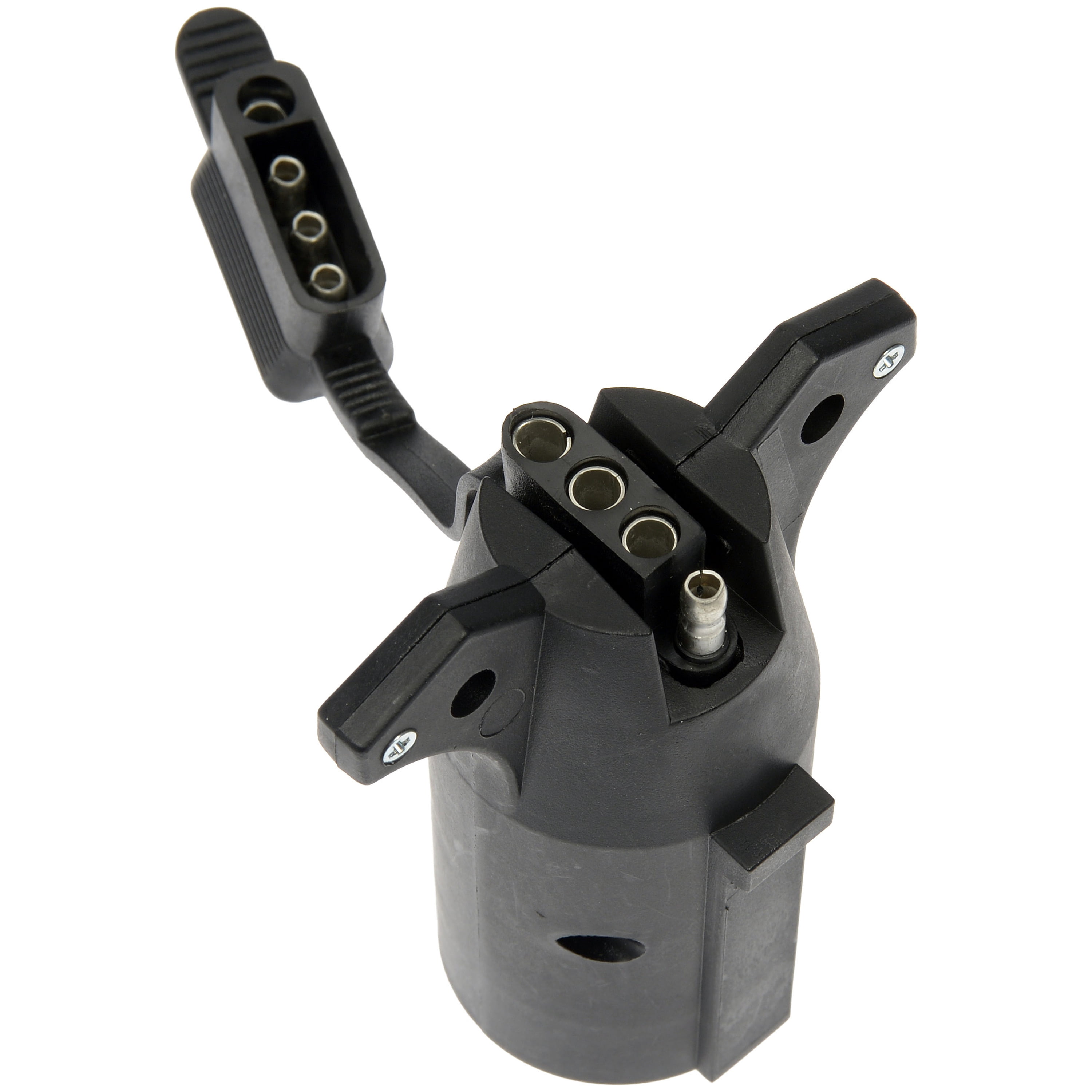 Dorman 62003 7-Blade Vehicle Side To 4-Flat Trailer Side LED Test Adapter