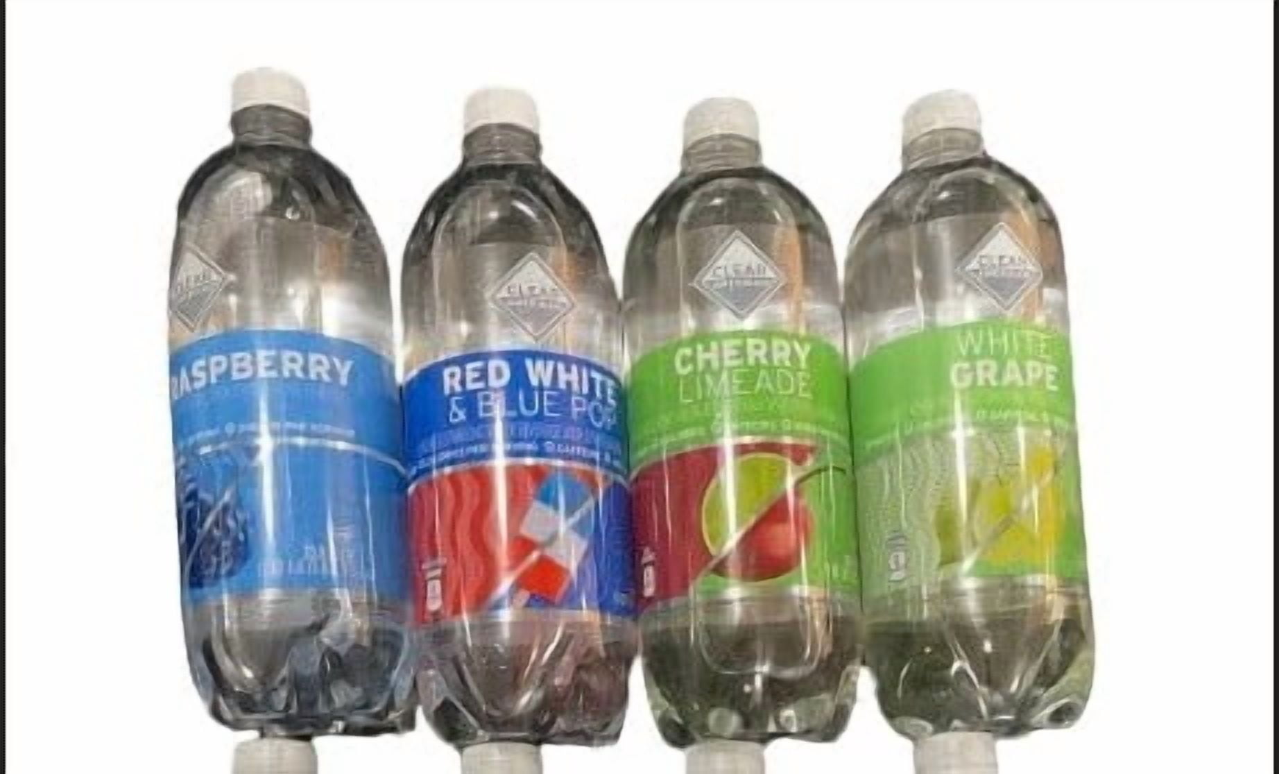 8 BOTTLES VSM Americn Clear Sparkling Water