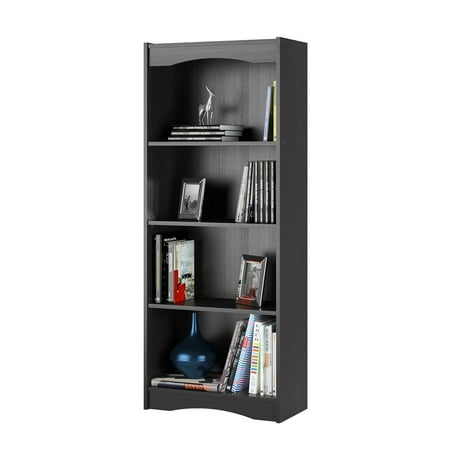 Sonax - 4-Shelf Bookcase - Black