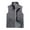 Gray, variant on Work Vest for Men Work Clothes Jacket Solid Color Stand Collar Multiple Pockets Outdoor Sports Photography Leisure Coat Men Lightweight Vest