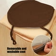 thumbnail image 4 of Linnome Office Sedentary Chair Cushion Thickened Corduroy Pad Soft Support For Desk Stools And Home Use, 4 of 6