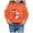 Orange, variant on Girls Sweatshirt Kids Christmas Snowflake Hoodless Long Sleeve Pullover Blue 5-6 Years