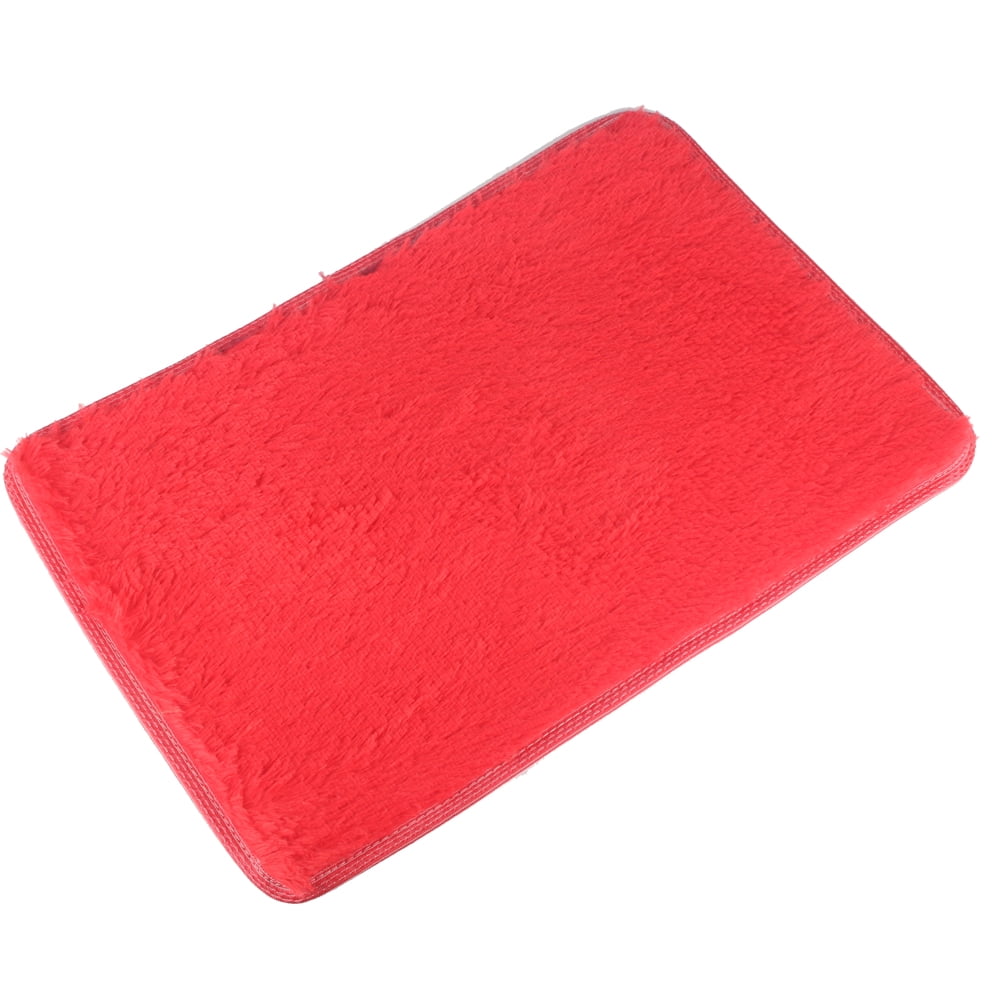 NK 15 x 23.6'' Rug Rectangle Oblong Shape Bedroom Fluffy Rugs AntiSkid