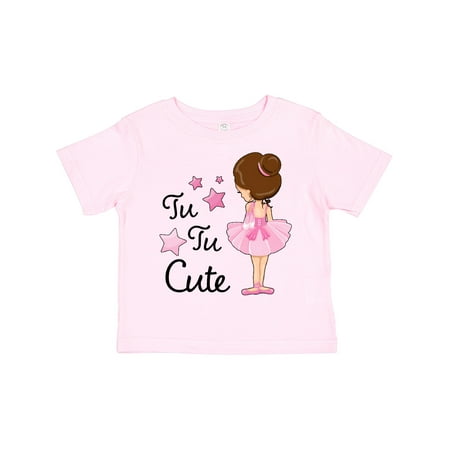 

Inktastic Tu Tu Cute- Ballerina Gift Toddler Boy or Toddler Girl T-Shirt