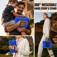 thumbnail image 7 of Case for Lenovo Tab One 8.7 inch/K9 TB305FU 2025, 360 Degree Rotating Hand Grip Shockproof Cover with Shoulder Strap, Blue, 7 of 7