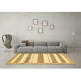 thumbnail image 3 of Ahgly Company Indoor Rectangle Solid Brown Modern Area Rugs, 2' x 5', 3 of 4